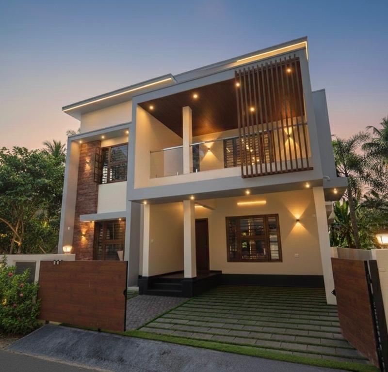 Kochi’s closest premium villa project to Infopark | 4BHK+|PERINGALA